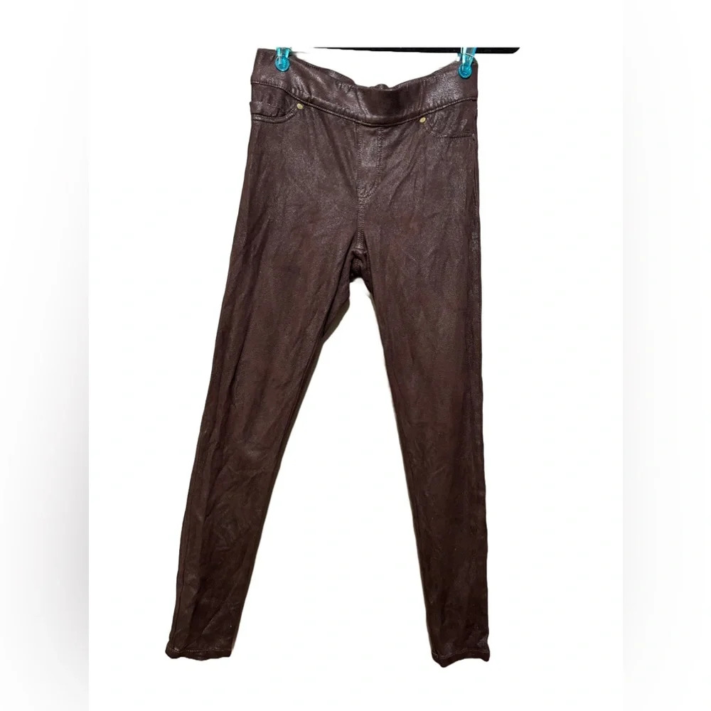 Liverpool Jeans Company Brown Sienna Pull On Leggings Size 4